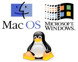 OS wars -- Windows Mac OS Linux